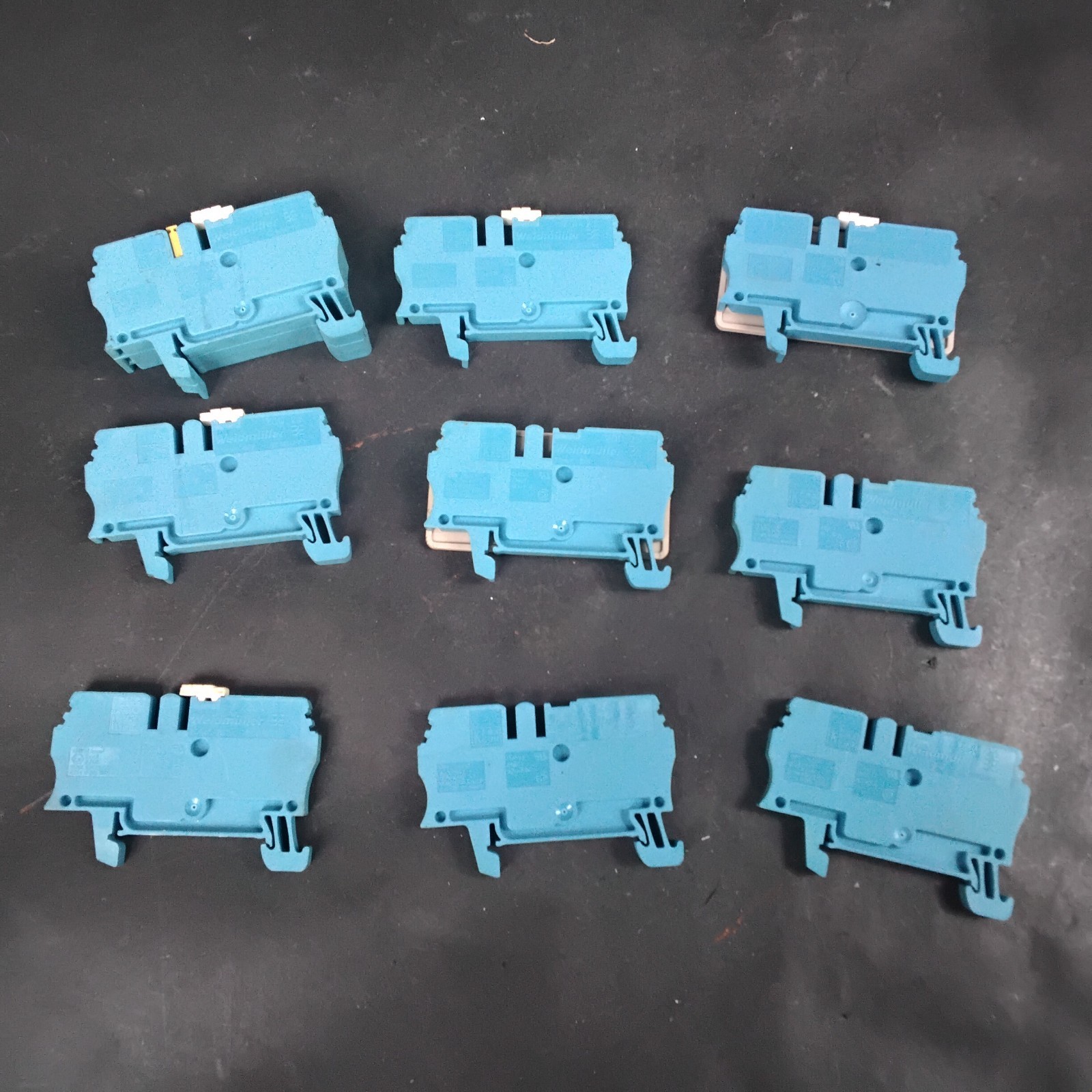 Used WEIDMULLER ZDU 2.5 TERMINAL BLOCKS - GROUP OF 11 ($20 OBO)