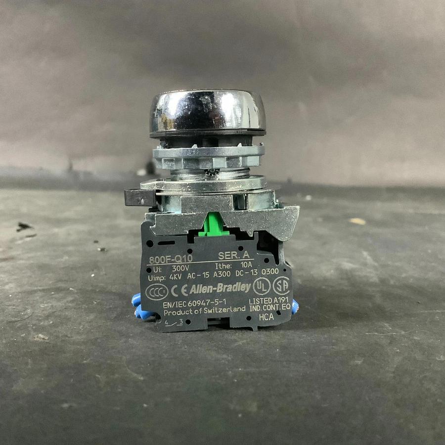 Used ALLEN BRADLEY 800F-Q10 SERIES A RED PUSHBUTTON ($20 OBO)