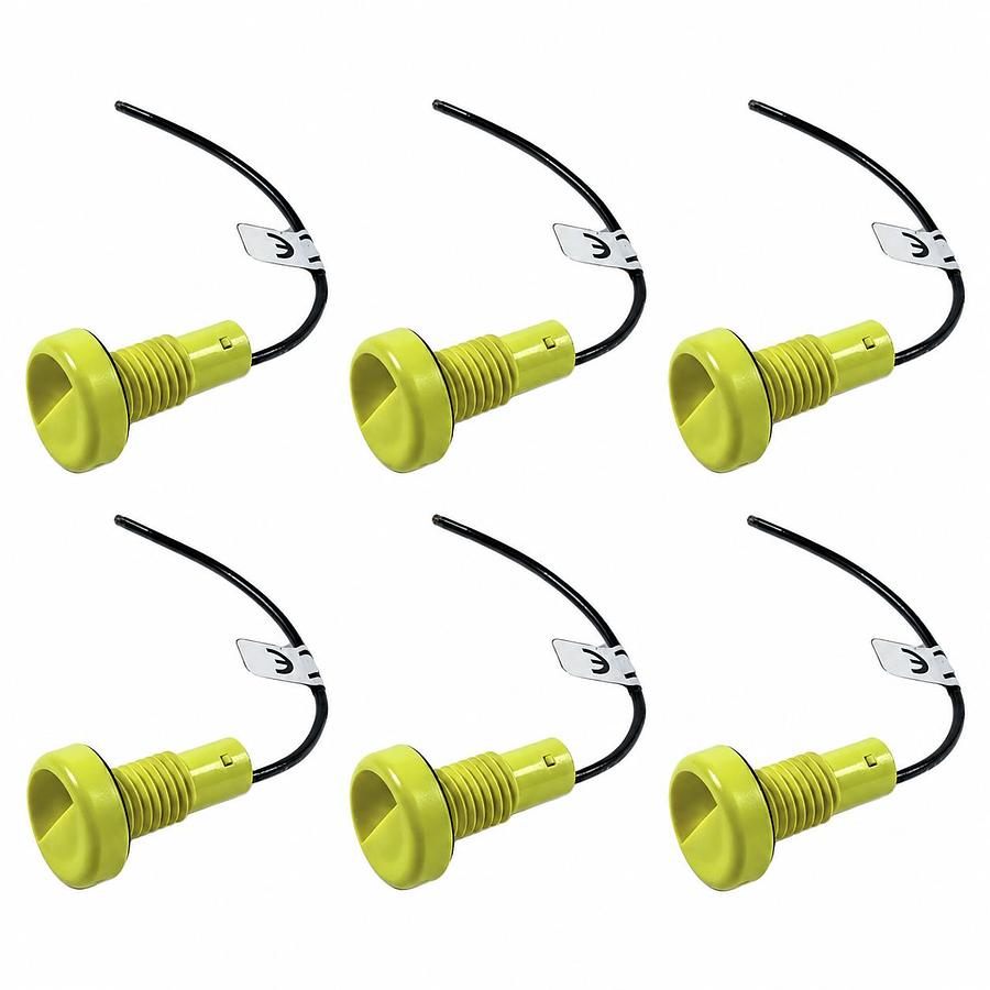 Refurbished LOT OF 6 GRACE R1-A VOLTAGE PORTAL PLUG YELLOW 1000VAC DISCONTINUED EXCELLENT