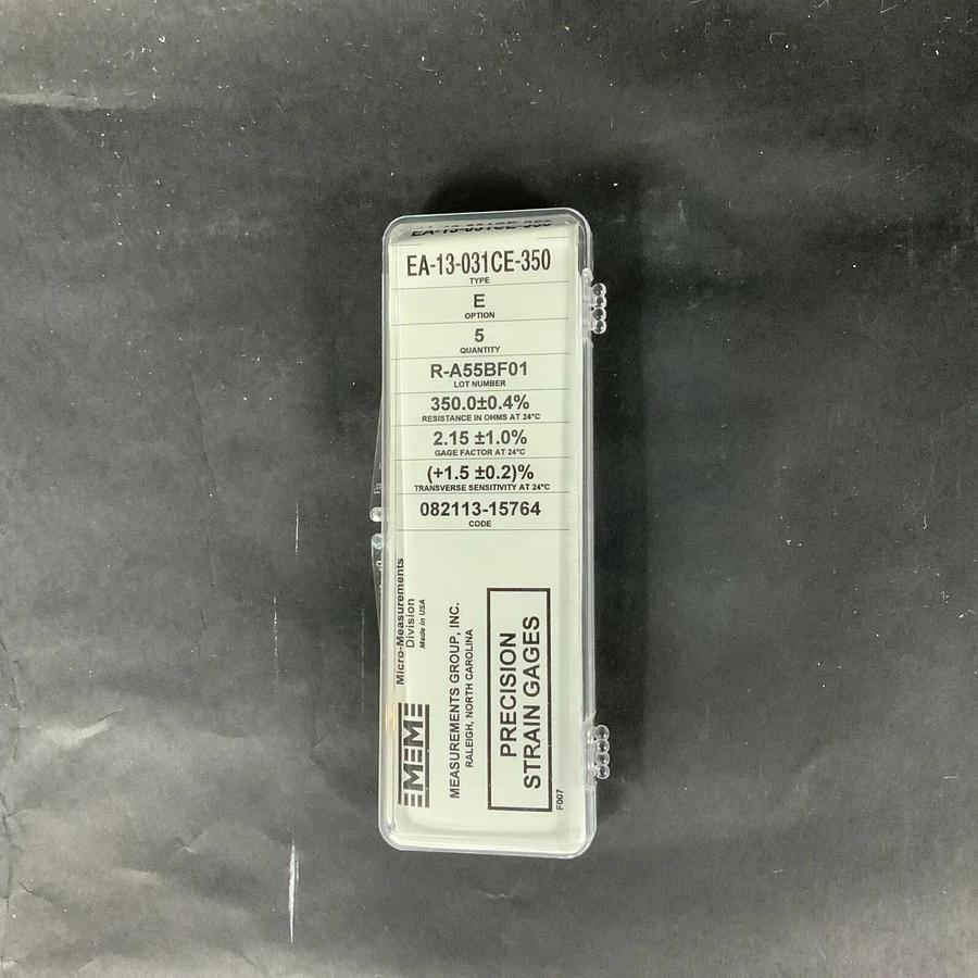 MICRO-MEASUREMENTS EA-13-031CE-350 PRECISION STRAIN GAUGE - LOT OF 2 ($10 OBO)