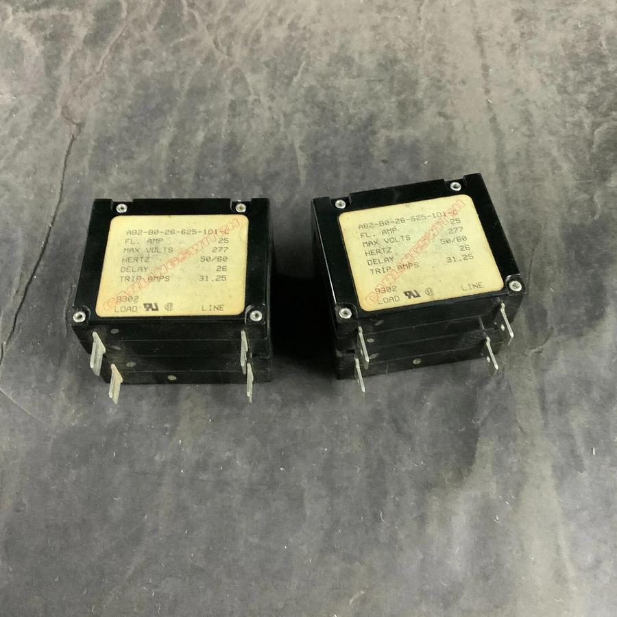 Used CARLING SWITCH AB2-B0-26-625-1D1-C MAGNETIC CIRCUIT BREAKER-SET OF 2 ($125 OBO)