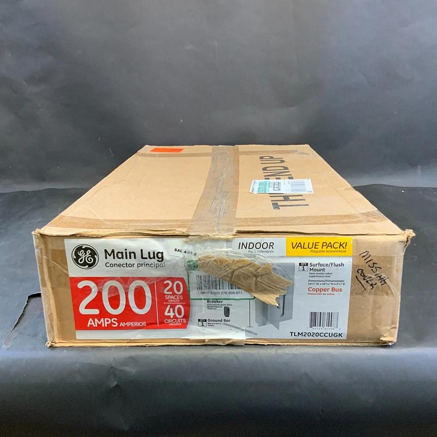 GE TLM2020CCUGK MAIN LUG LOAD CENTER ($80 OBO)