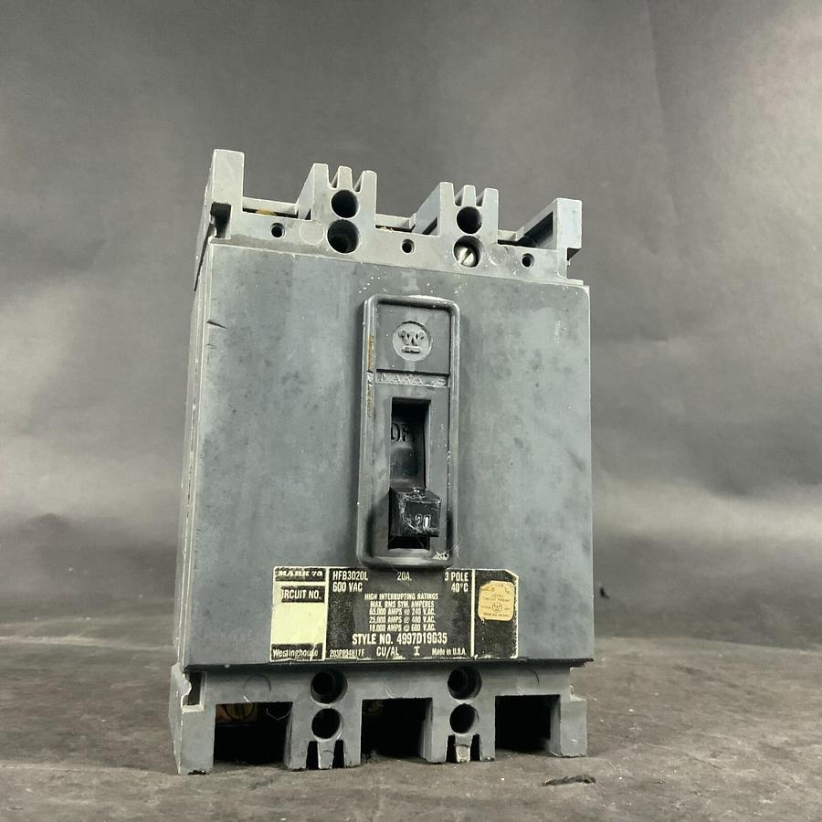 Used WESTINGHOUSE HFB3020L CIRCUIT BREAKER ($40 OBO)