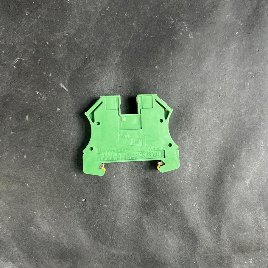 Used WEIDMULLER WPE10 TERMINAL BLOCK ($3 OBO)