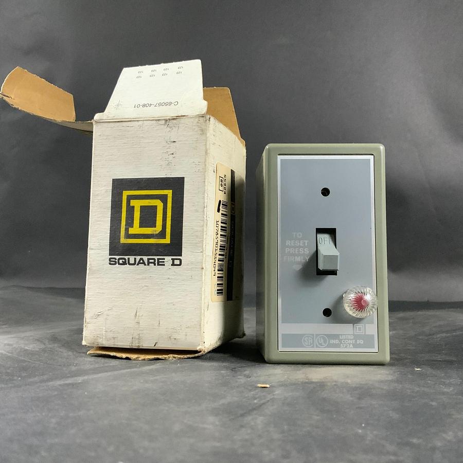 SQUARE D 2510-FG6P MANUAL STARTER ($20 OBO)