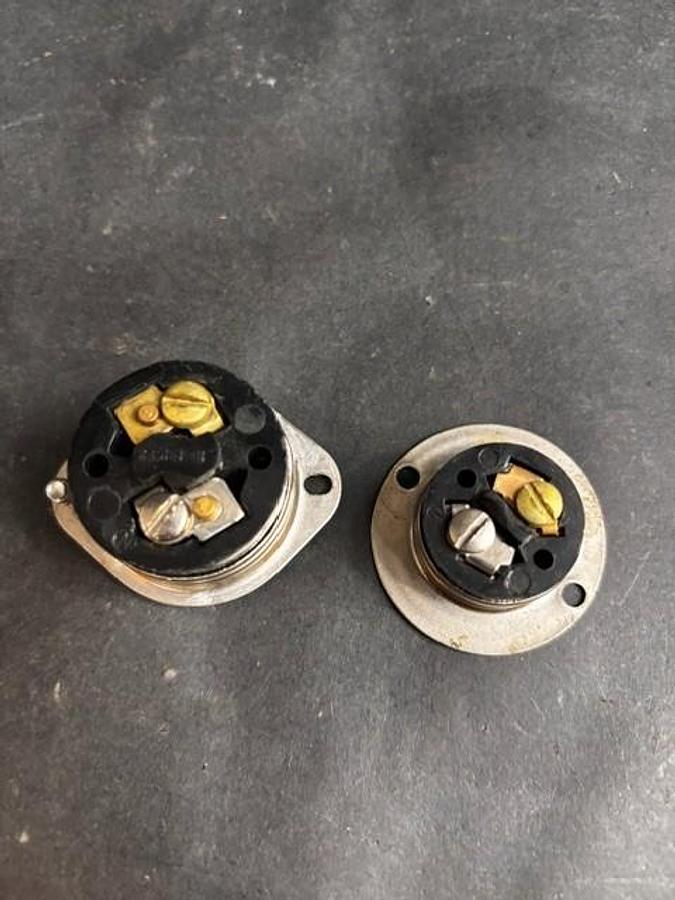 Used HUBBELL TWIST-LOCK FLANGED RECEPTACLE INLETS ($9 OBO)
