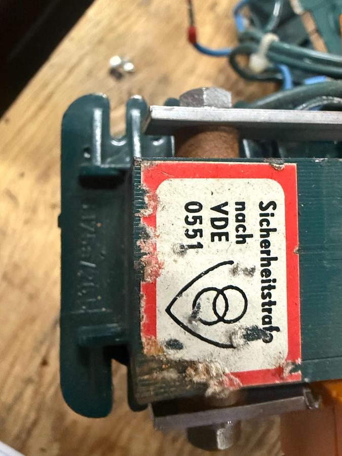 Used SICHERHEITSTRAFO VDE 0551 TRANSFORMER