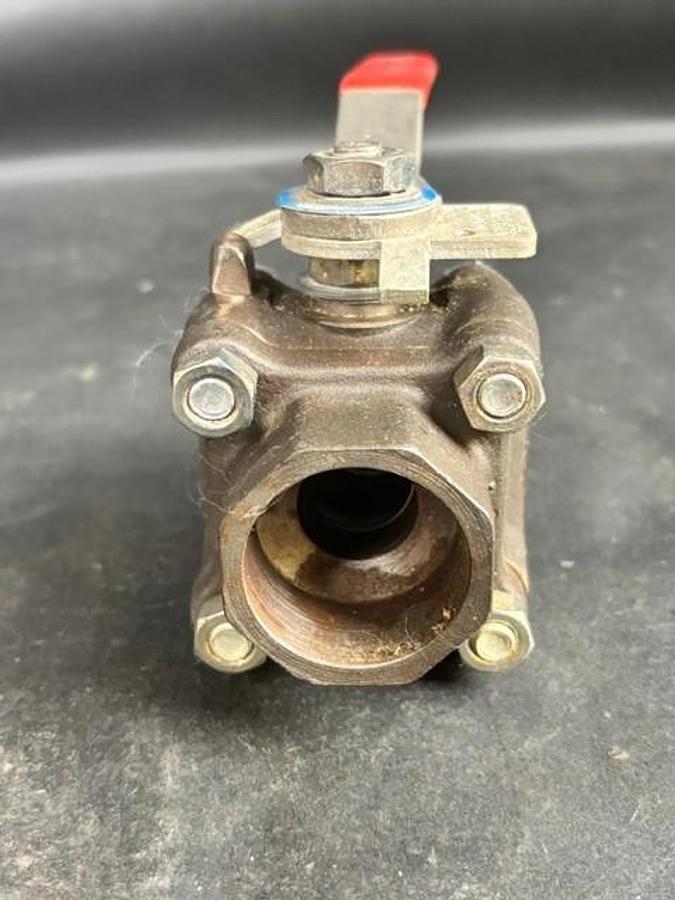 Used WORCESTER 1W2446PMSW STAINLESS STEEL BALL VALVE