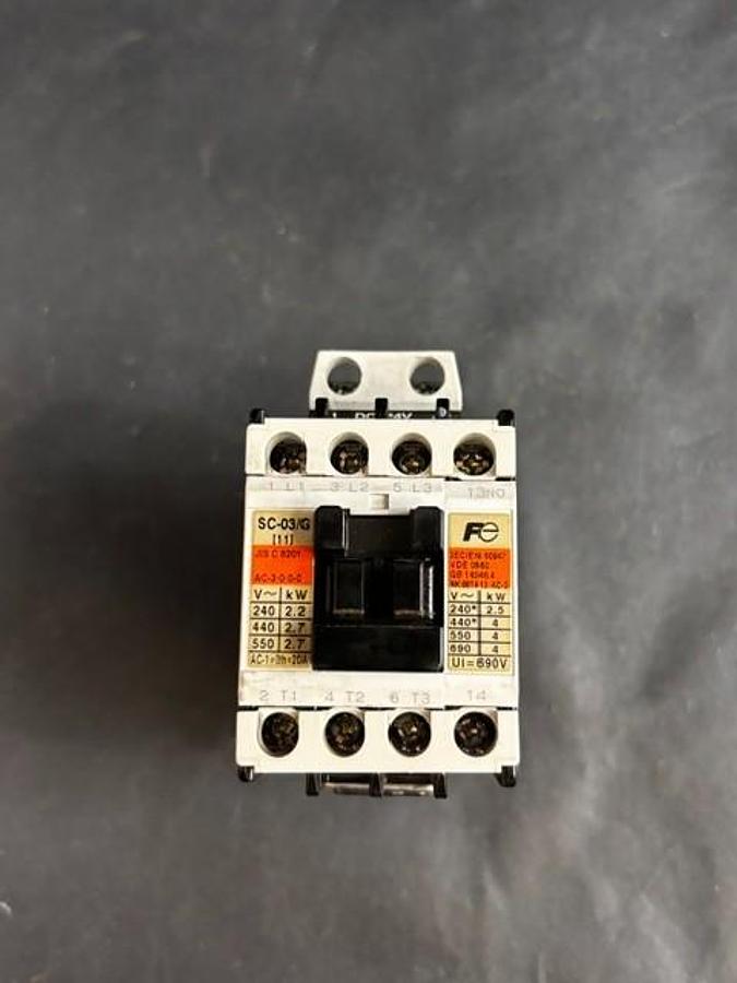 Used FUJI ELECTRIC SC-03/G MAGNETIC CONTACTOR ($40 OBO)