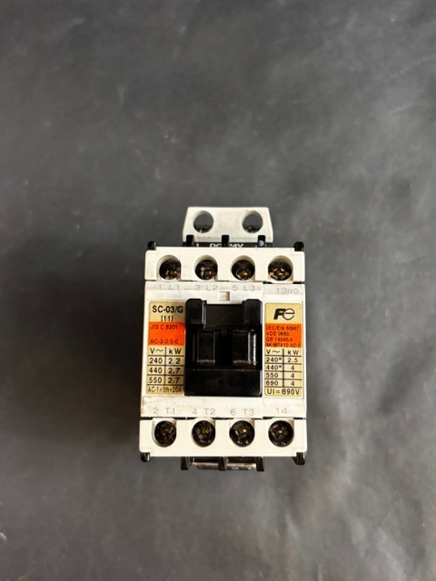 Used FUJI ELECTRIC SC-03/G MAGNETIC CONTACTOR ($40 OBO)