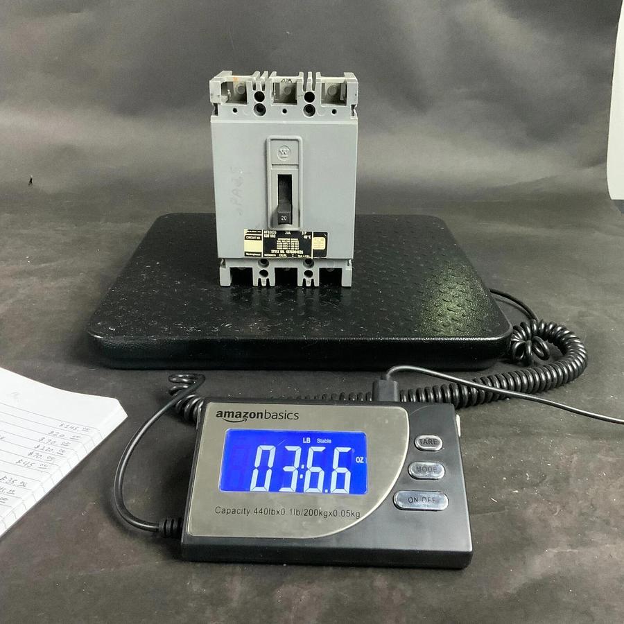 Used WESTINGHOUSE HFB3020 CIRCUIT BREAKER ($35 OBO)