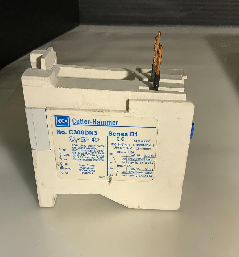 CUTLER HAMMER C306DN3B ($99.99 OBO)