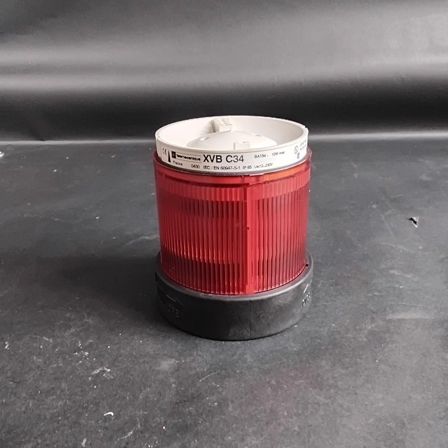 Used TELEMECANIQUE XVBC34 RED STACK LIGHT ($17 OBO)