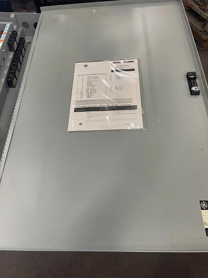 Refurbished GE 48-RELAY Lightning Control Panel Cabinet RINTER4848SC ($1,499.99 OBO!!!) (3)