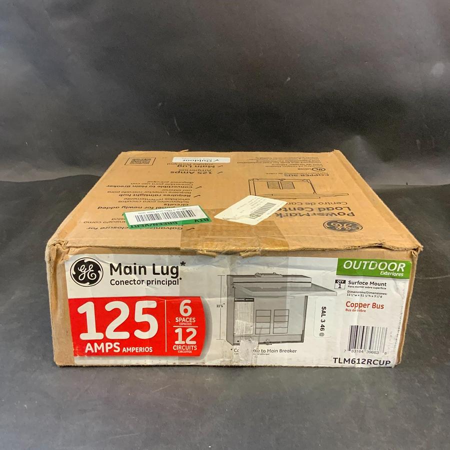 Used GE TLM612RCUP MAIN LUG LOAD CENTER ($50 OBO)