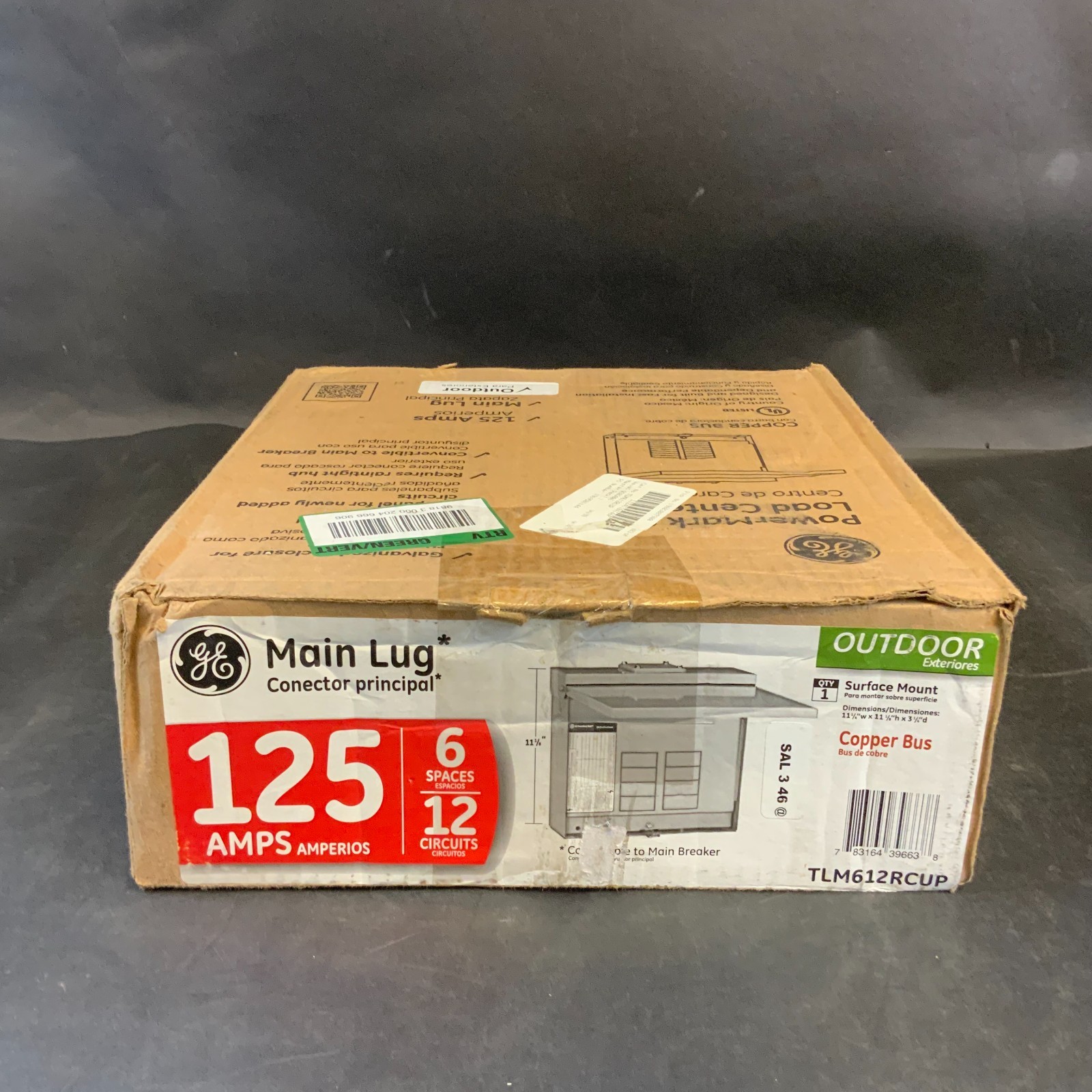Used GE TLM612RCUP MAIN LUG LOAD CENTER ($50 OBO)
