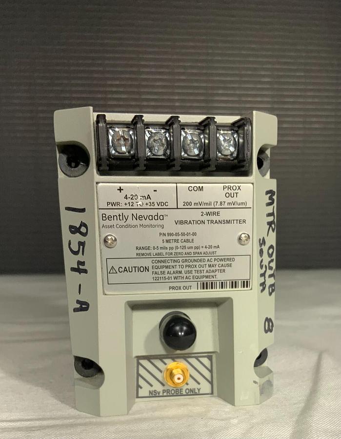 Used GENERAL ELECTRIC BENTLY NEVADA 990-05-50-01-00 ($799.99 OBO)