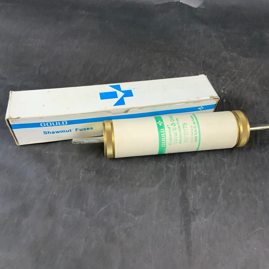 Used FERRAZ SHAWMUT RFS-175 RENEWABLE TIME DELAY FUSE ($50 OBO)