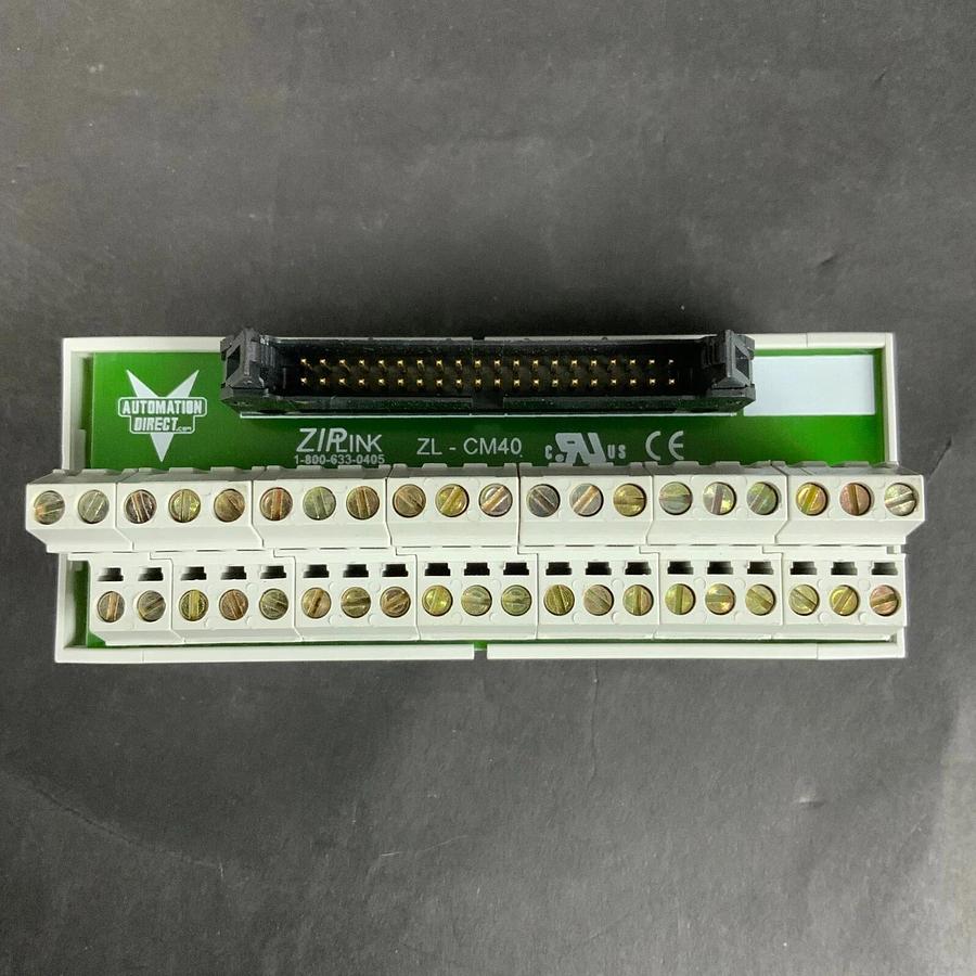 AUTOMATION DIRECT ZL-CM40 CONNECTOR MODULE - NEW ($20 OBO)