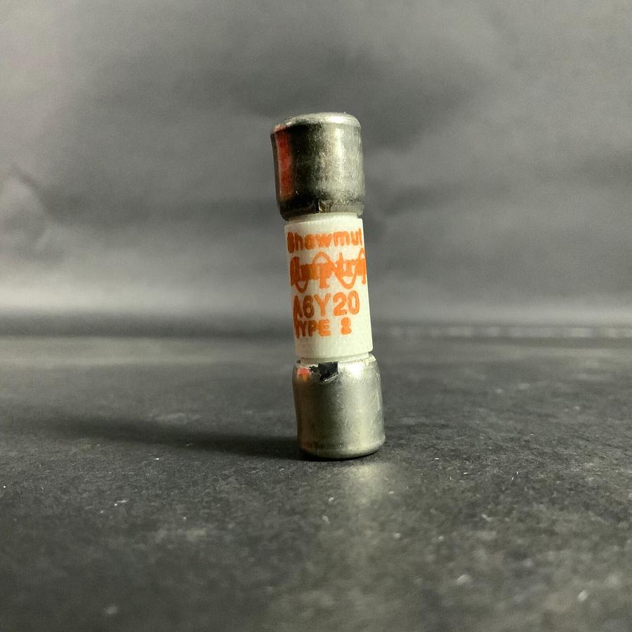 Used FERRAZ SHAWMUT AMPTRAP A6Y20-2 FUSE ($9 OBO)
