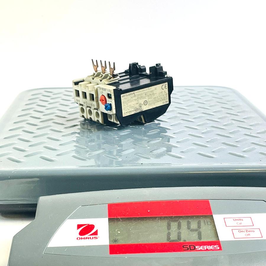 Used MITSUBISHI TH-N20KP 0.5A THERMAL OVERLOAD RELAY 0.4-0.6A 3-POLE MOTOR PROTECTION