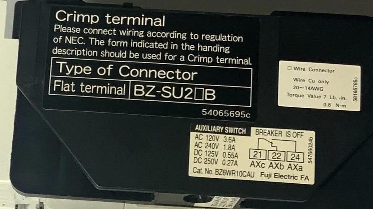 Used FUJI BW50RAGU-2P005