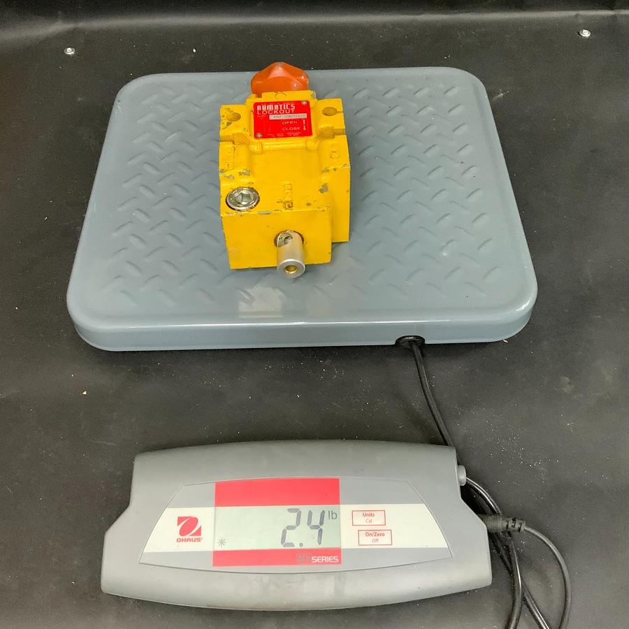 Used ASCO NUMATICS MVL30N06Y PNEUMATIC LOCKOUT ($25 OBO)