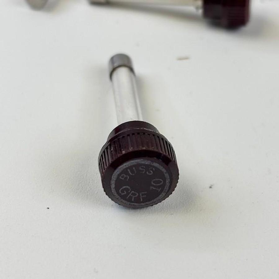 Used BUSSMANN GRF-10 FUSE - SET OF 5 | EXCELLENT | NEW |
