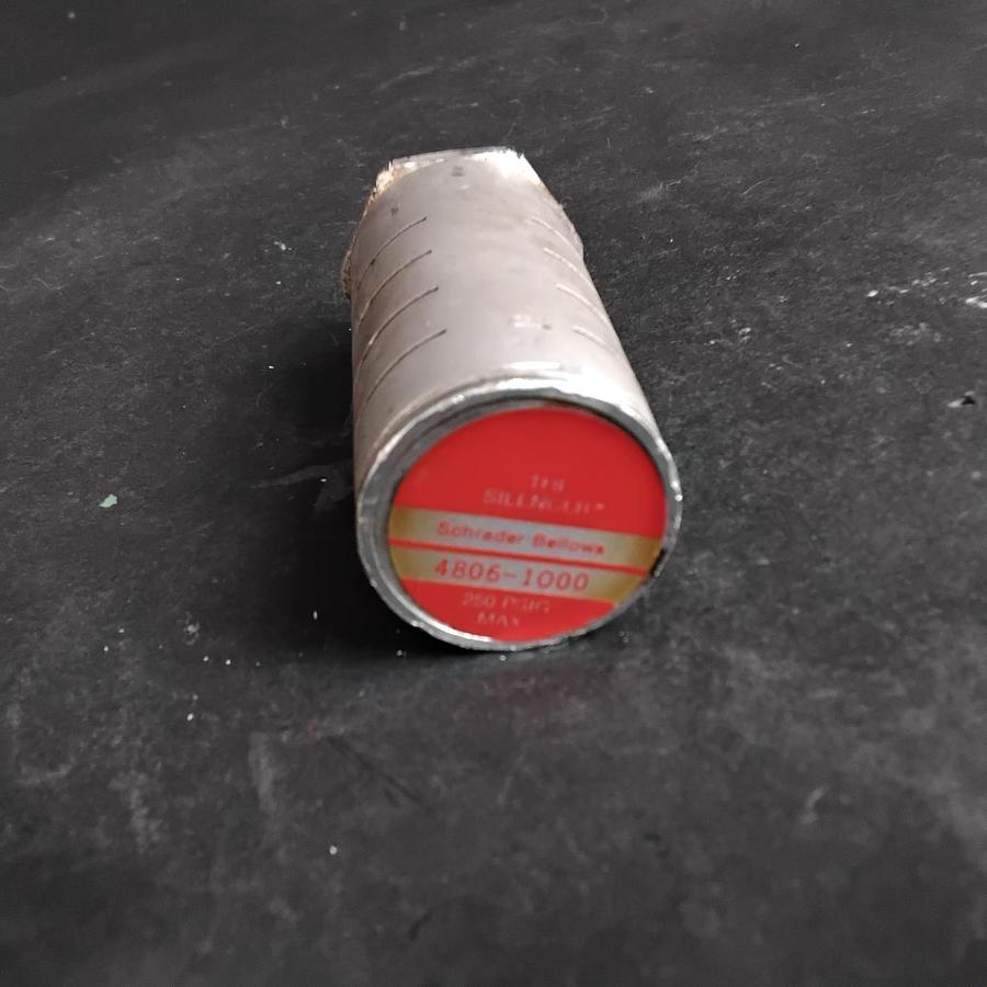 Used SCHRADER BELLOWS 4806-1000 PNEUMATIC SILENCER ($11 OBO)