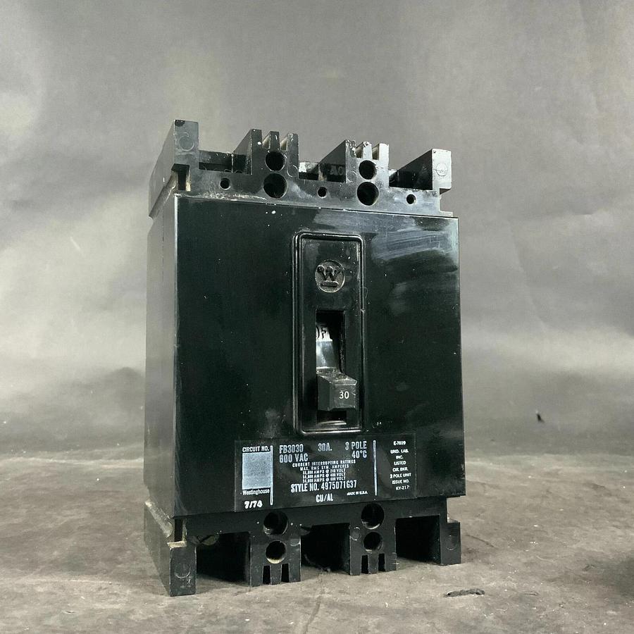 Used WESTINGHOUSE FB3030 CIRCUIT BREAKER ($40 OBO)
