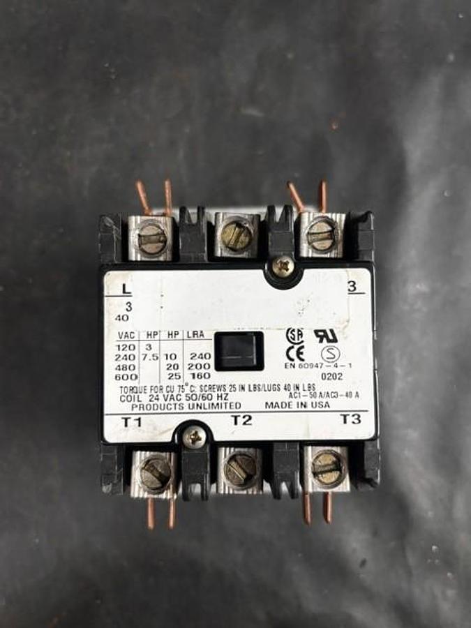 Used TOTALINE 3100-30Q952SB CONTACTOR