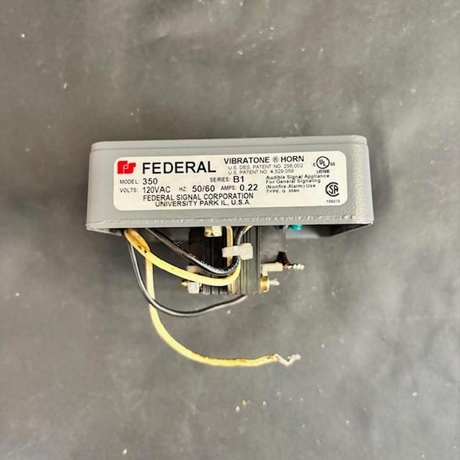Used FEDERAL SIGNAL 350-B1 VIBRATONE HORN