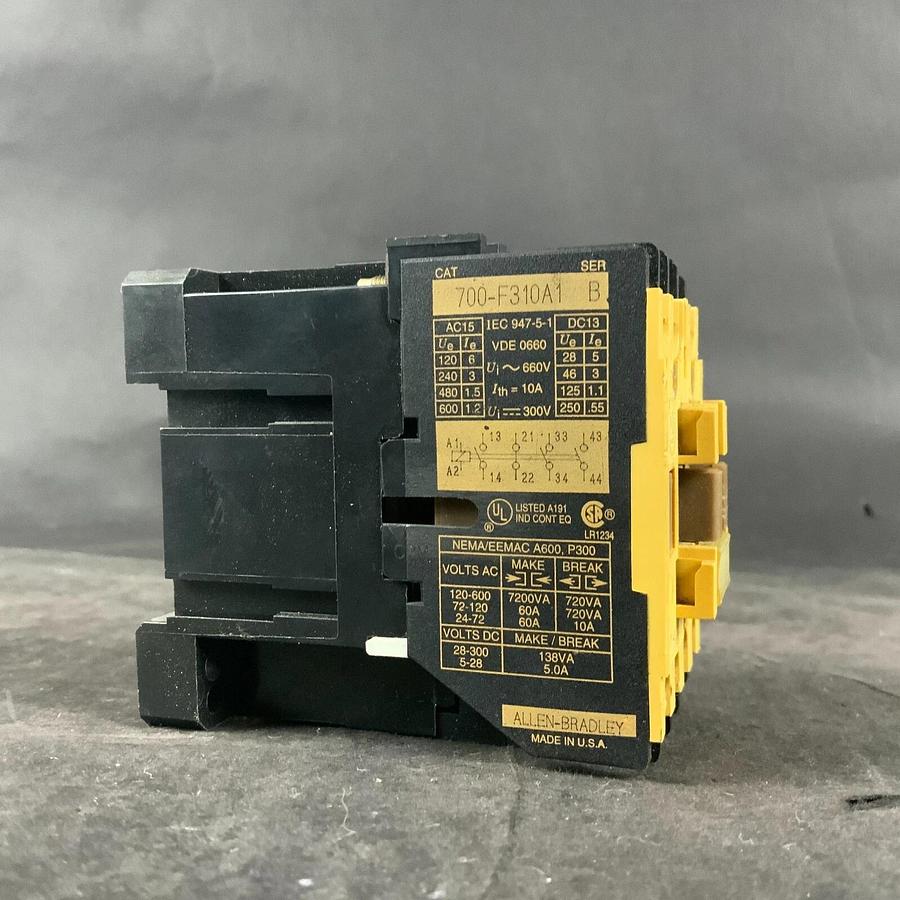 Used ALLEN BRADLEY 700-F310A1 B RELAY CONTROL ($30 OBO)