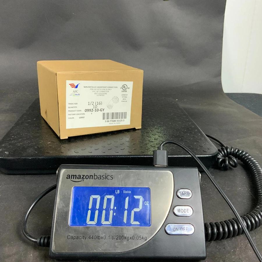 Used AFC FITTINGS 0992-10-GY CONNECTORS- SET OF 16 ($30 OBO)