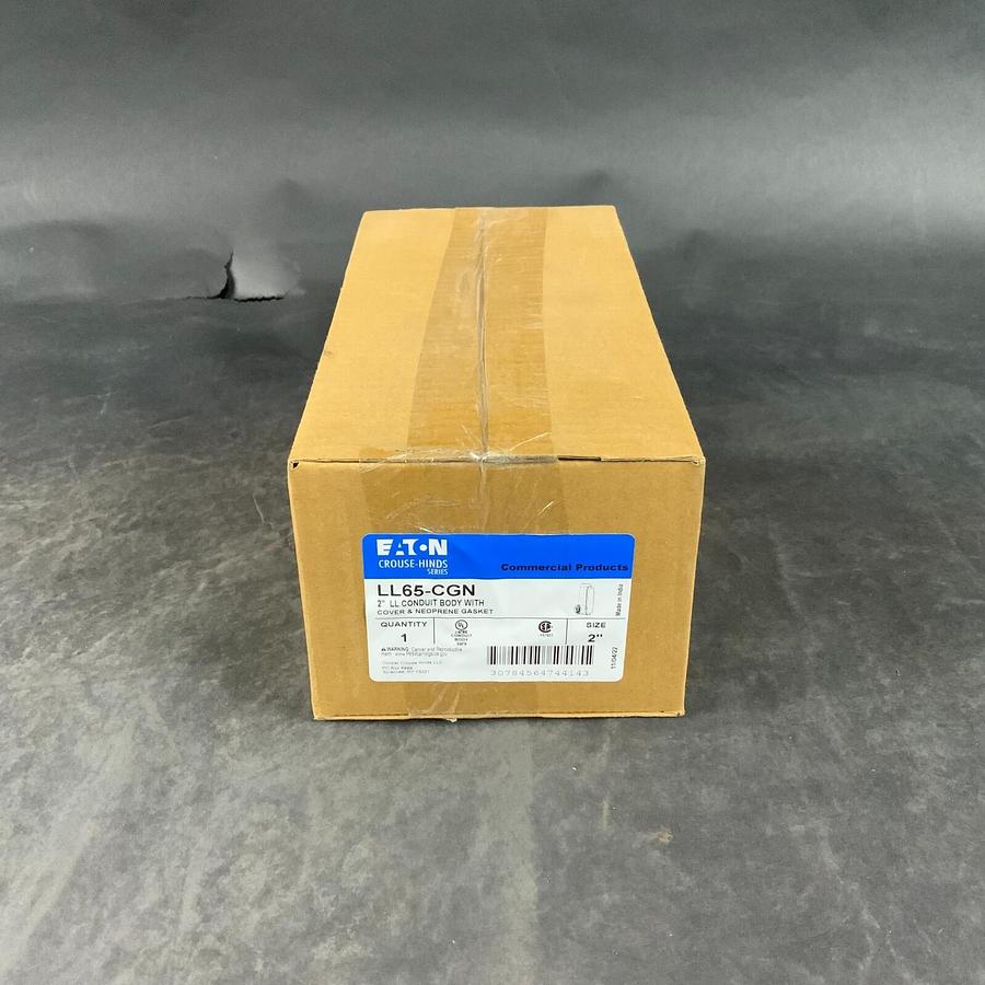 EATON LL65-CGN - LL CONDUIT BODY - COVER AND GASKET ($50 OBO)