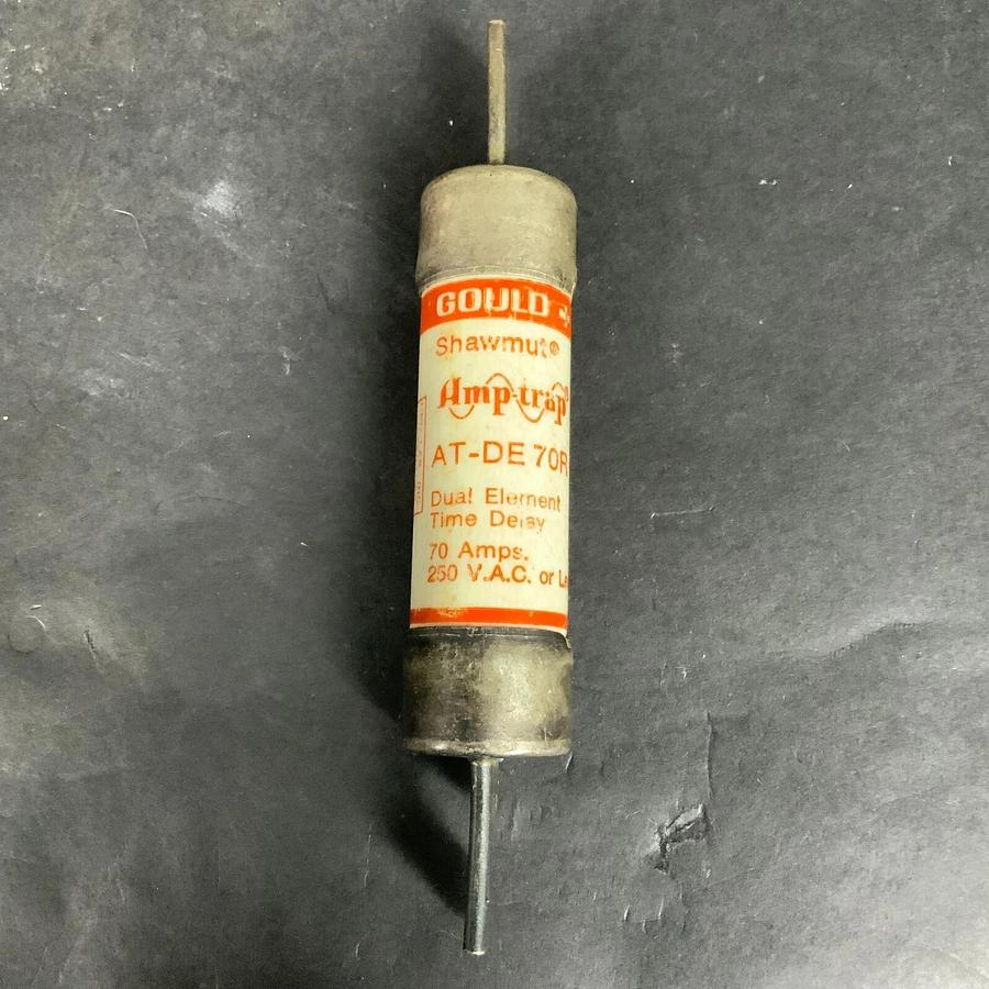 Used FERRAZ SHAWMUT AMPTRAP AT-DE-70R FUSE ($25 OBO)