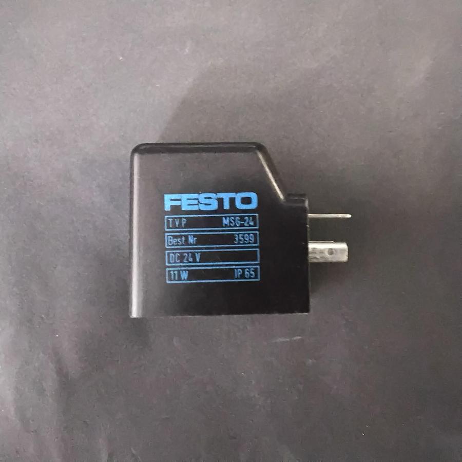 Used FESTO MSG-24 SOLENOID COIL- GROUP OF 2 ($30 OBO)