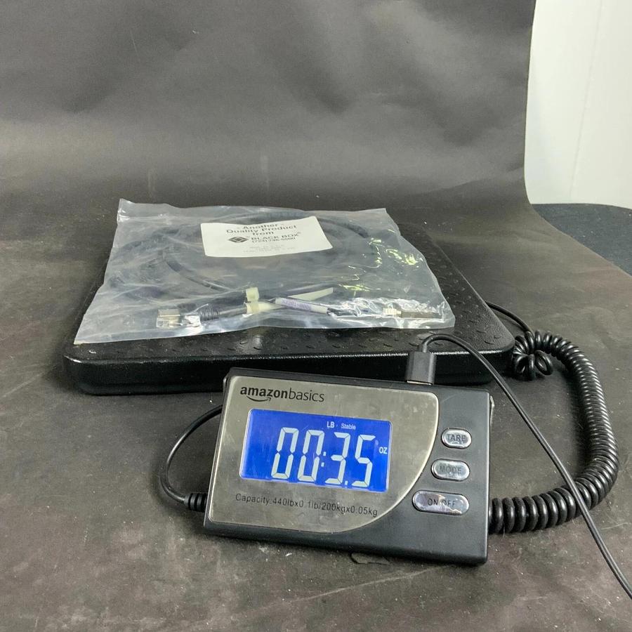 BLACK BOX XJ201-0006 ETHERNET CABLE ($25 OBO)