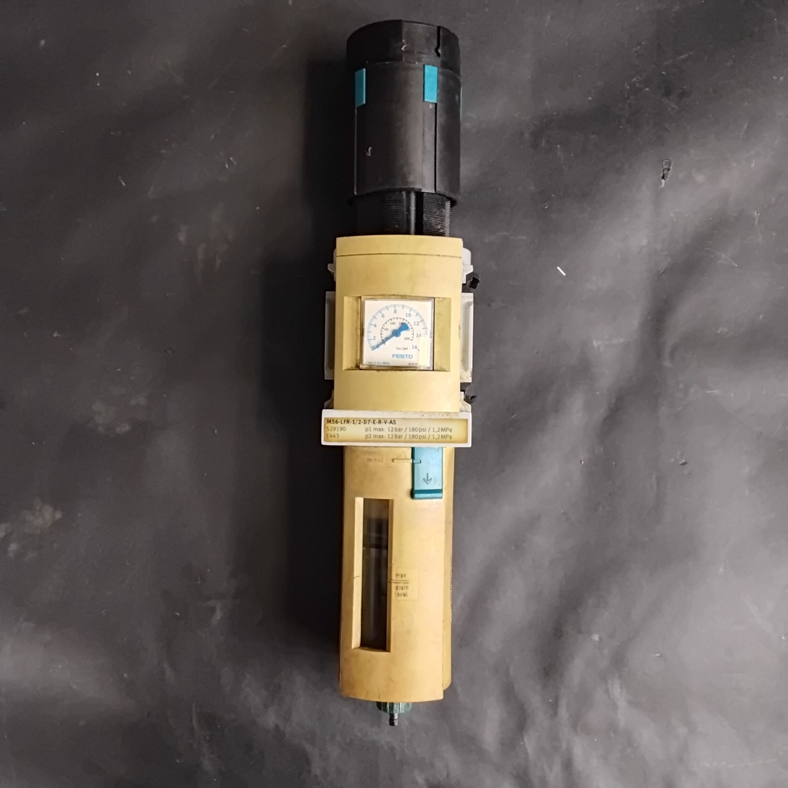 Used FESTO MS6-LFR-1/2-D7-ERV-AS FILTER REGULATOR ($80 OBO)