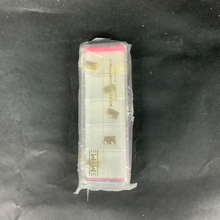 Used MICRO-MEASUREMENTS EA-06-125TH-120 PRECISION STRAIN GAUGE - BOX OF 5 ($25 OBO)