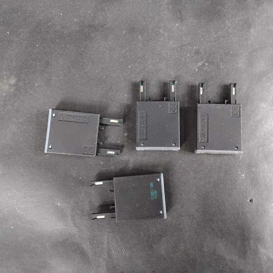 Used SIEMENS 3RT2916-1JK00 SURGE SUPPRESSORS - GROUP OF 4 ($25 OBO)