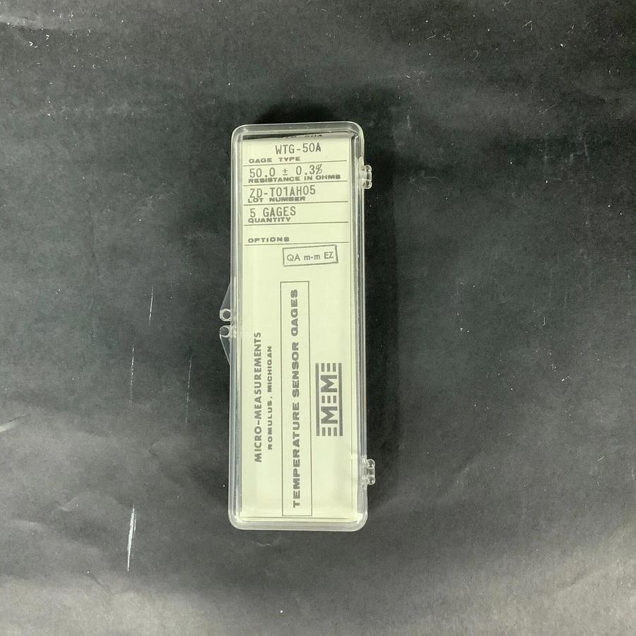 MICRO-MEASUREMENTS WTG-50A PRECISION STRAIN GAUGE - LOT OF 2 ($10 OBO)
