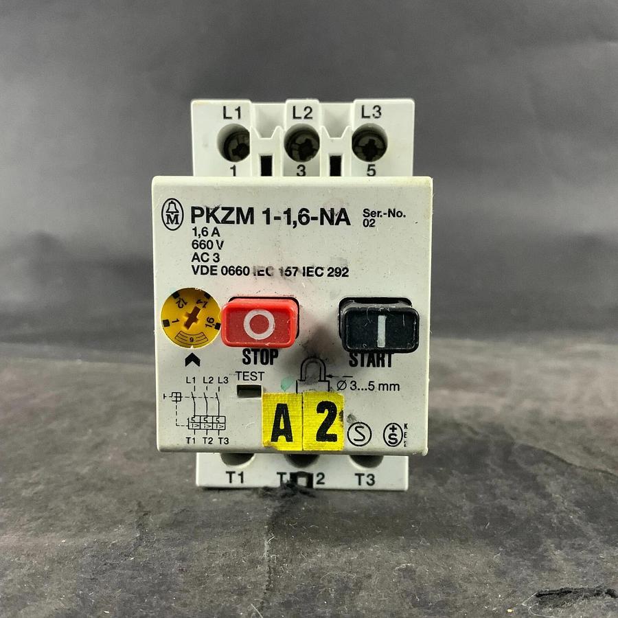 Used KLOCKNER MOELLER PKZM-1-1.6-NA STARTER ($50 OBO)