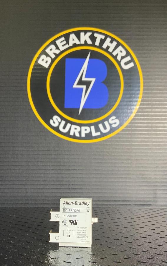 Used ALLEN BRADLEY 100-FSD250 ($2.99/EACH OBO)