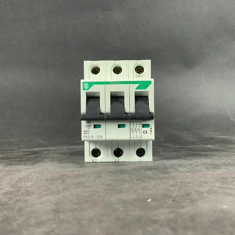 Used MOELLER FAZ-3-C10 CIRCUIT BREAKER ($15 OBO)