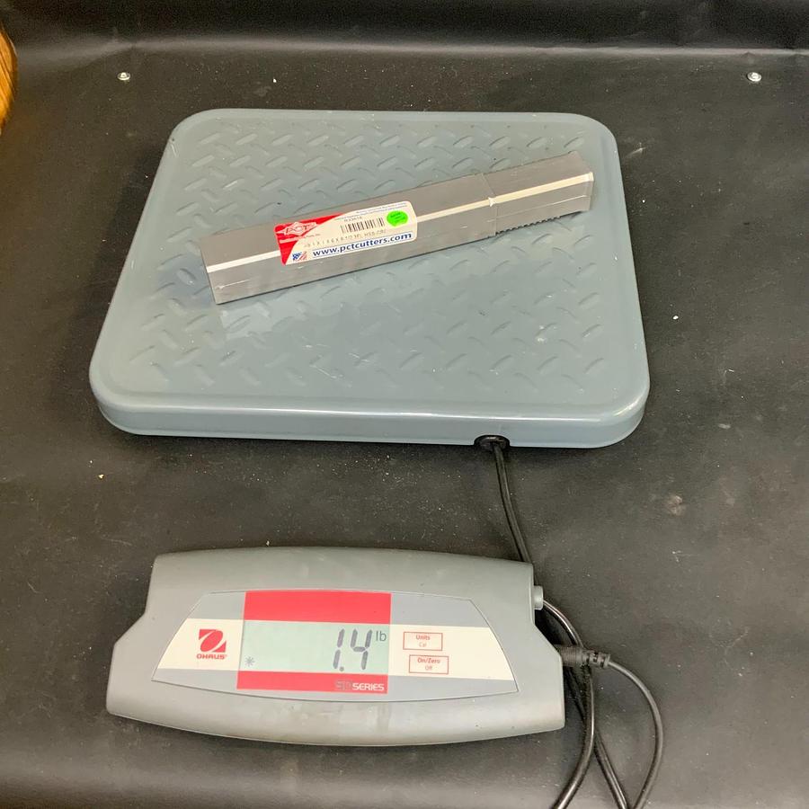 Used PCT R33616 1”X1”X6”X8-1/2” HSS 3-FLUTE ROUGHING END MILL ($45 OBO)