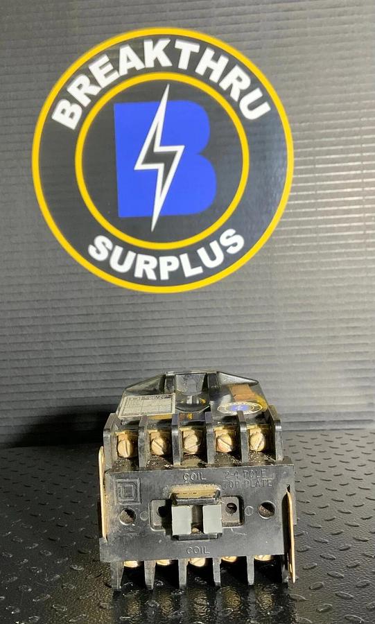 Used SQUARE D 8501-G040 CONTROL RELAY ($5 OBO)