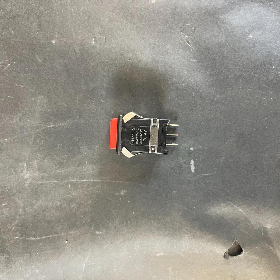 Used MULON EHM-5 RED PUSHBUTTON SWITCH ($10 OBO)