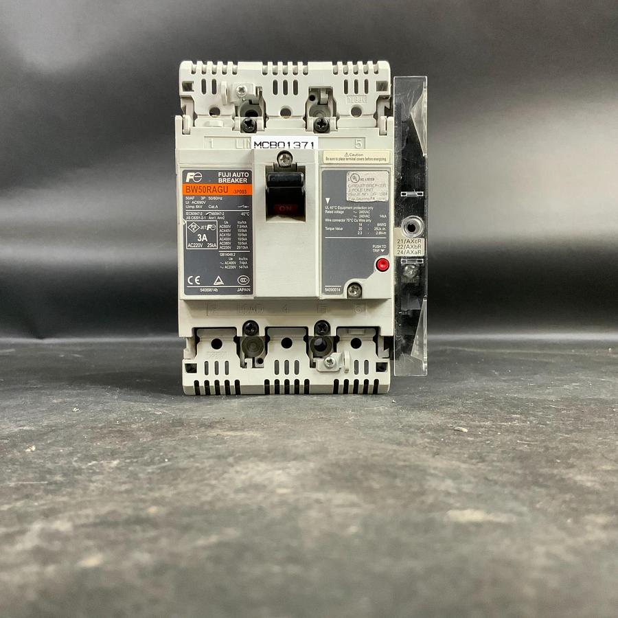 Used FUJI ELECTRIC BW50RAGU3P003 50/60HZ 3A 690VAC ($90 OBO)
