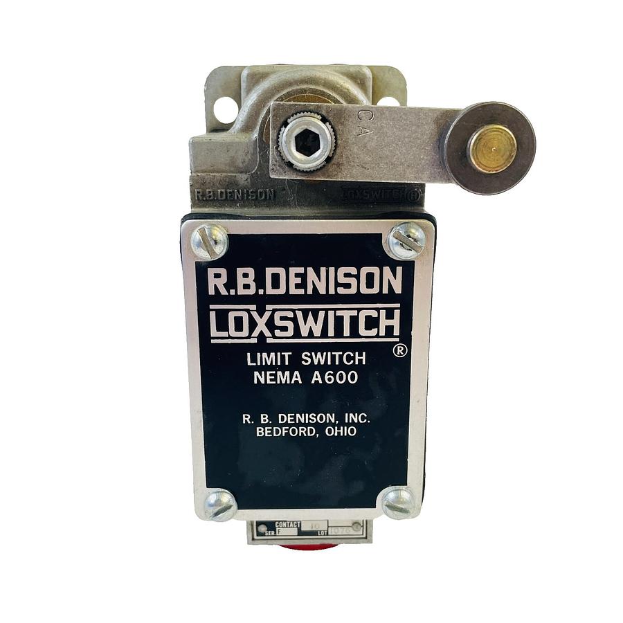 Used R.B. DENISON L100WTR SER F LOXSWITCH LIMIT SWITCH NEMA A600 REFURBISHED